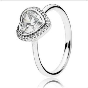 Pandora sparkling love ring
